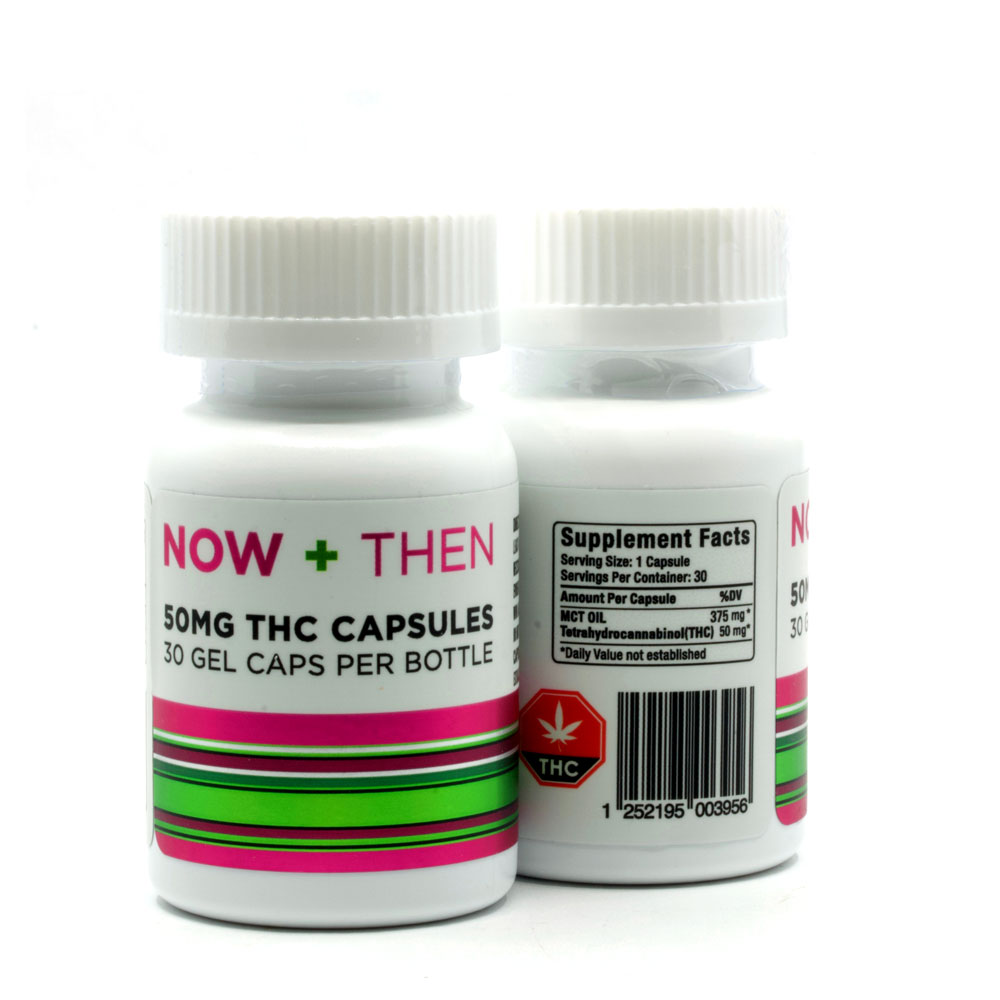 1500mg THC Capsules by Now + Then