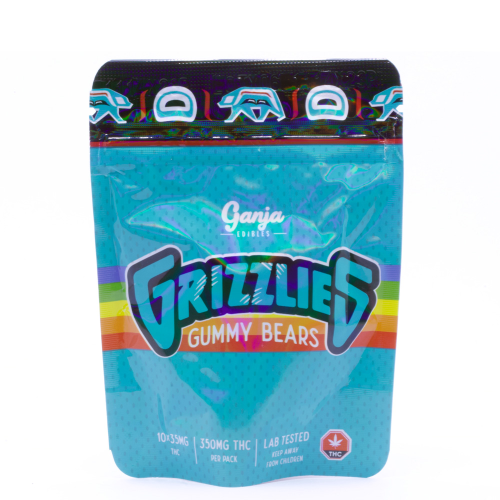 350mg THC Grizzlies Gummy Bears